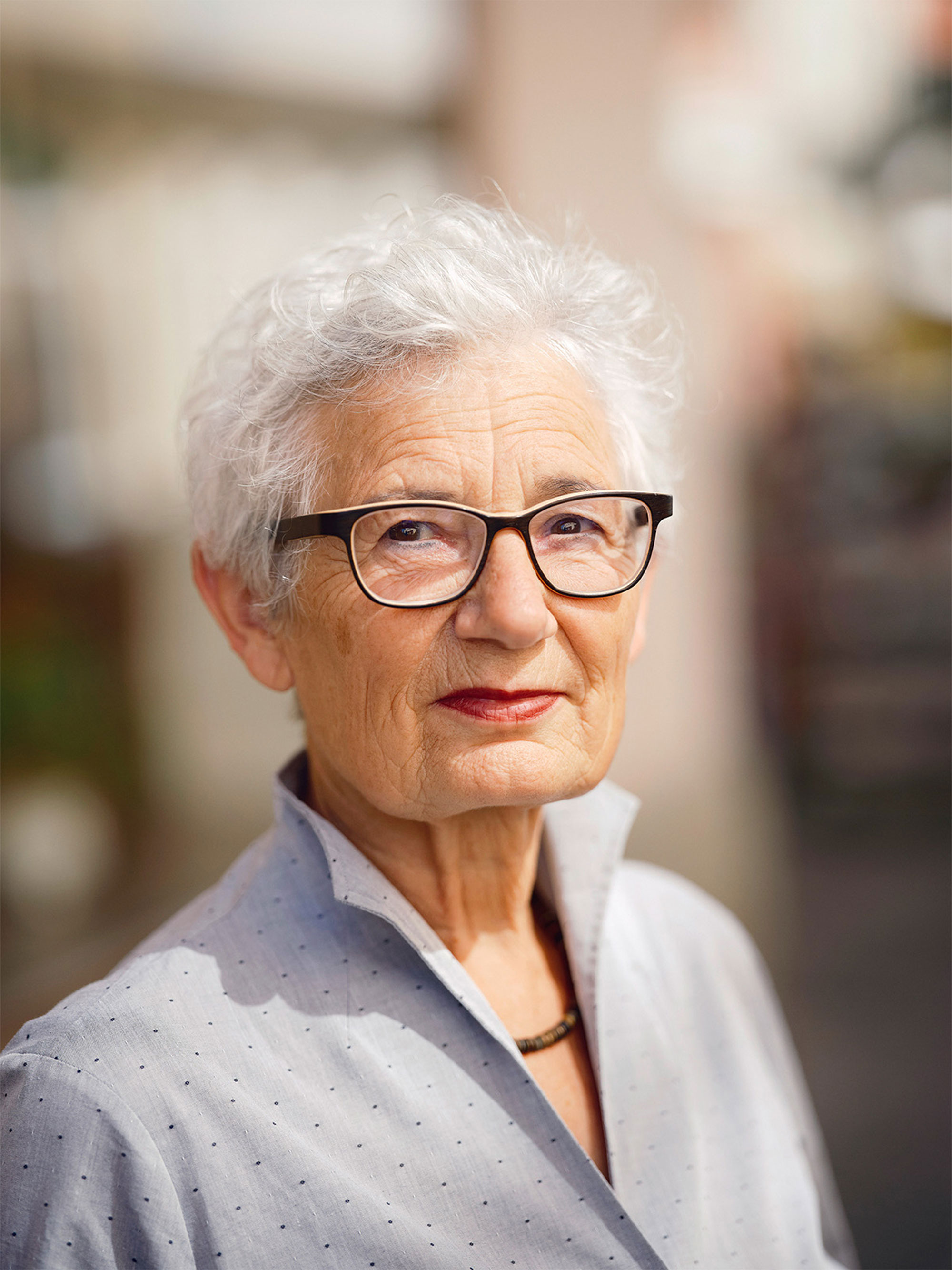 Ingrid Breuer im Jahr 2022. Ingrid Breuer im Jahr 2022.